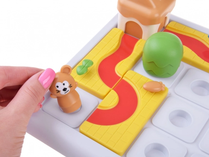 Dvě oddělené trasy pro myš i kočku