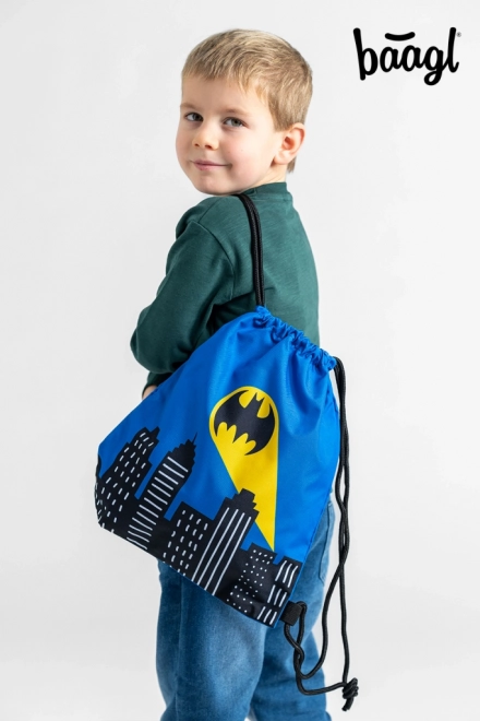 BAAGL Předškolní sáček Batman modrý