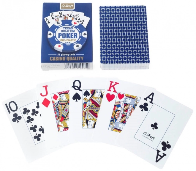 Plastikové hrací karty Poker MUDUKO