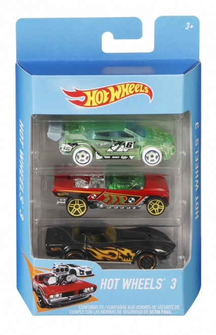 Hot Wheels autíčka sada 3 ks