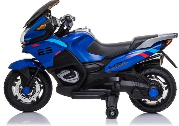 Dětský akumulátorový motocykl Modrý