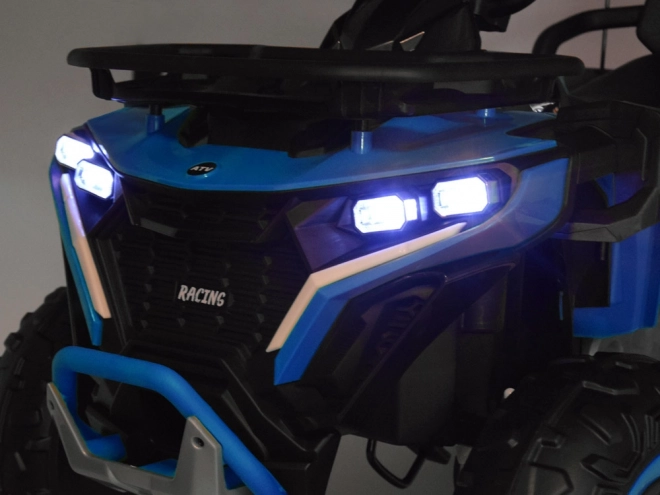 Velky akumulátorový čtyřkolka pro děti 4x4 modrá