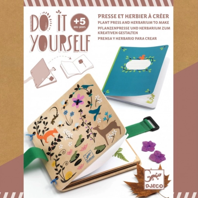 DJECO DIY herbář pro děti