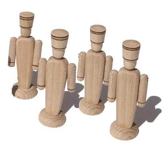 Ceeda Cavity dřevěný vojáček