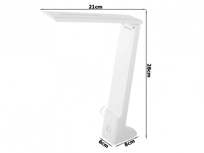 Stolní LED lampa s nastavitelnou barvou a jasem