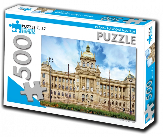 TOURIST EDITION Puzzle Národní muzeum, Praha 500 dílků (č.37)