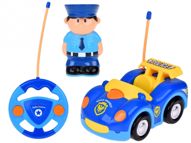 Zábavné zdalně ovládané policejní auto pro děti