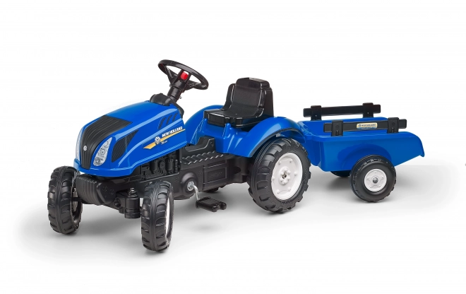 Traktor New Holland T6 s valníkem