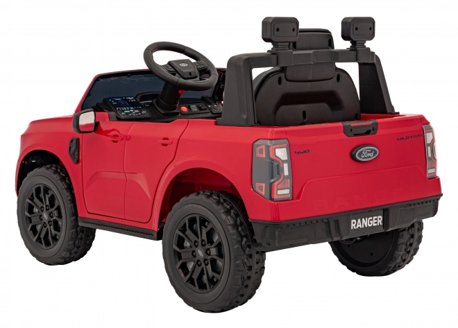 Dětské elektrické autíčko Ford Ranger červené