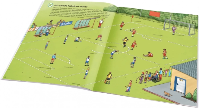 Můj první samolepkový sešit – Fotbal