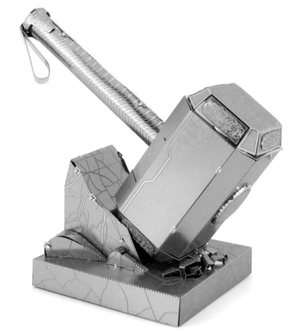 METAL EARTH 3D puzzle Avengers: Thórovo kladivo