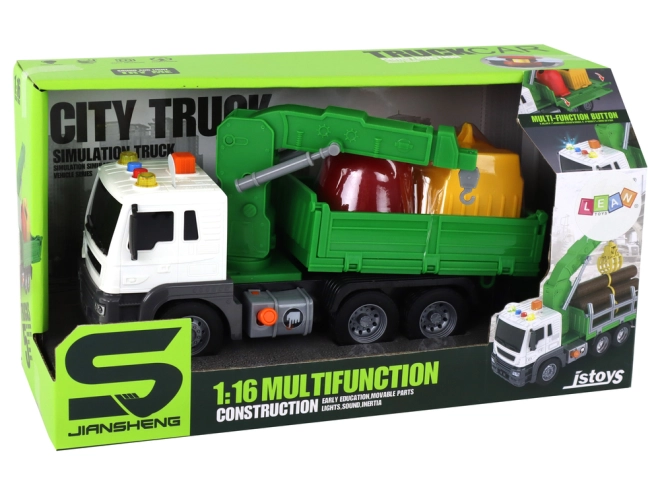 Třecí pohon a realistické zvuky