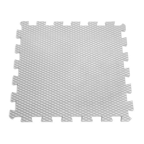 Šedé pěnové puzzle se zvířátky - 12 kusů