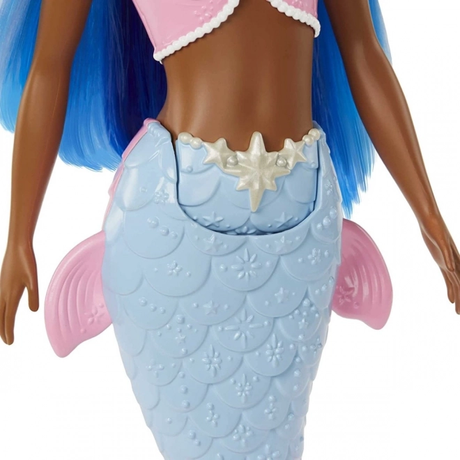 Panenka Barbie Dreamtopia Mořská panna Modrý a růžový ocas