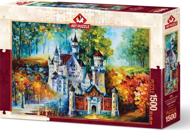 Puzzle Zámek Neuschwanstein 1500 dílků