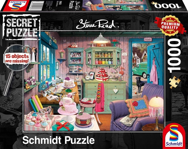 SCHMIDT Secret puzzle Babiččin pokoj 1000 dílků