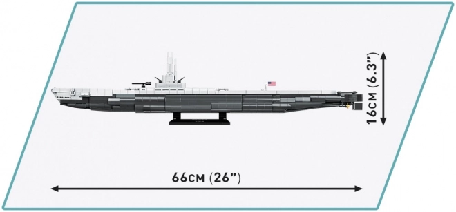 Model lodě USS Tang (SS-306) od COBI