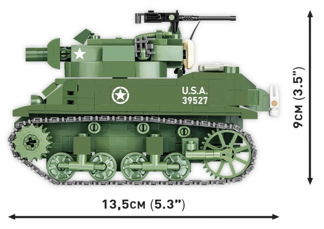 COBI 2279 II WW H.M.C M8 Scott, 1:35, 525 k, 1 f