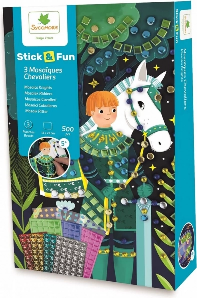 Stick & Fun - malá mozaika - rytíři