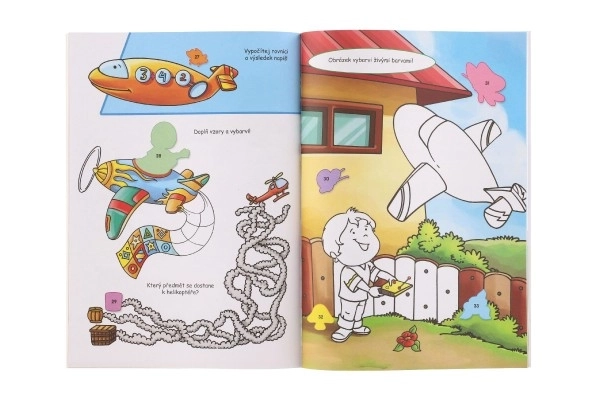 Pracovní sešit 101 aktivit s nálepkami Dopravní prostředky