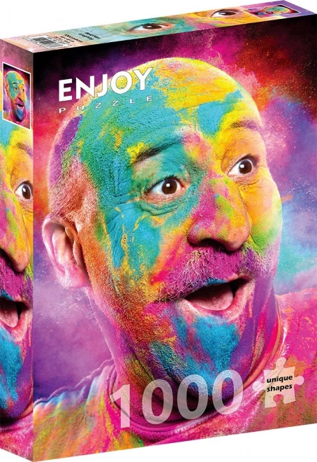 Puzzle Smějící se plešatý muž - 1000 dílků