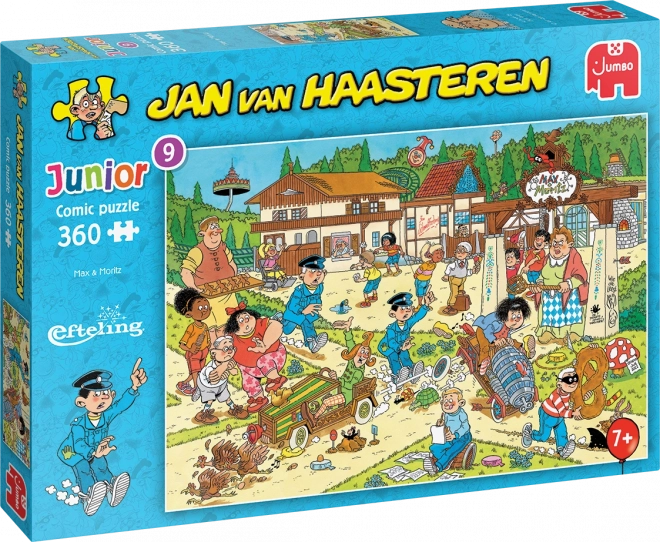 JUMBO Puzzle JvH Junior 9: Efteling Max a Moritz 360 dílků