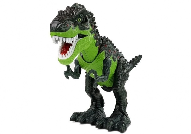 Baterie Dinosaurus kladení vajec Hořící oheň Pára Zelená