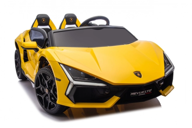 Žluté auto Lamborghini Revuelto XL