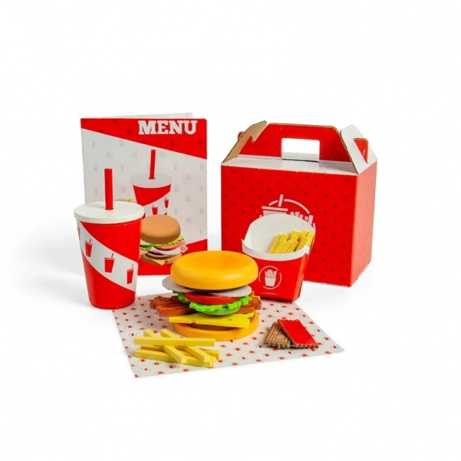 Sada burger a hranolky pro děti