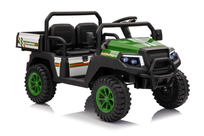 Elektromobil SUV Champion zelený