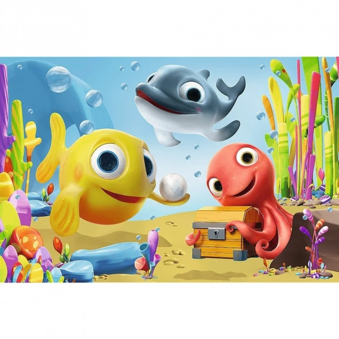 Puzzle 24 Maxi Veselá Rybička Mini Mini