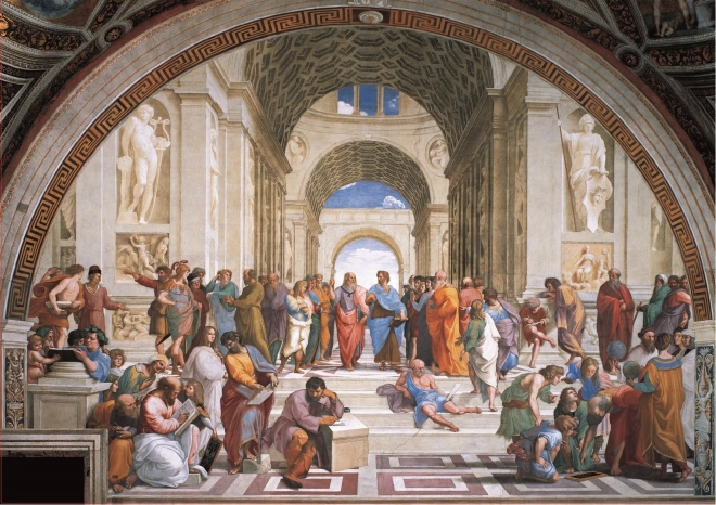Educa Puzzle Athénská škola 1500 dílků