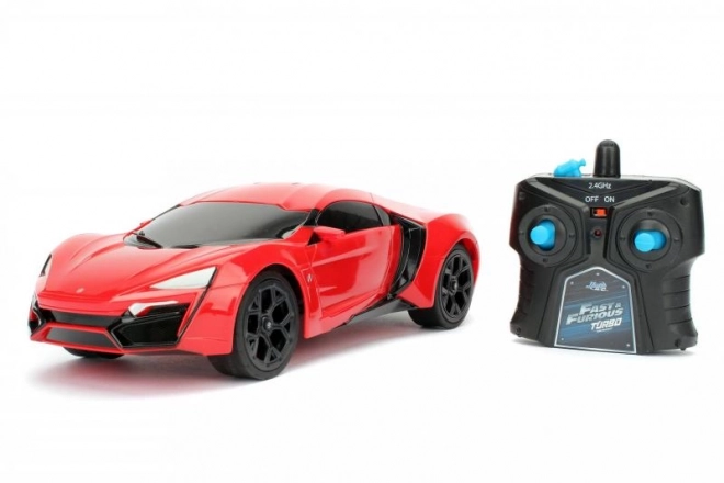 Rychle a zběsile auto na dálkové ovládání Lykan Hypersport
