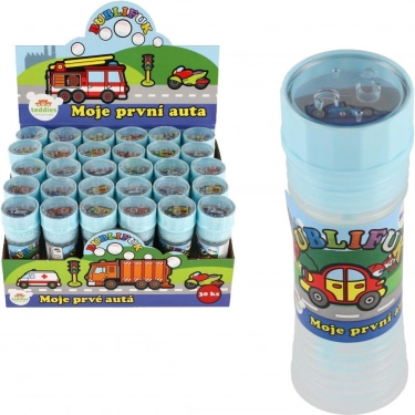 Bublifuk Moje první auta 50 ml, 30 ks v boxu