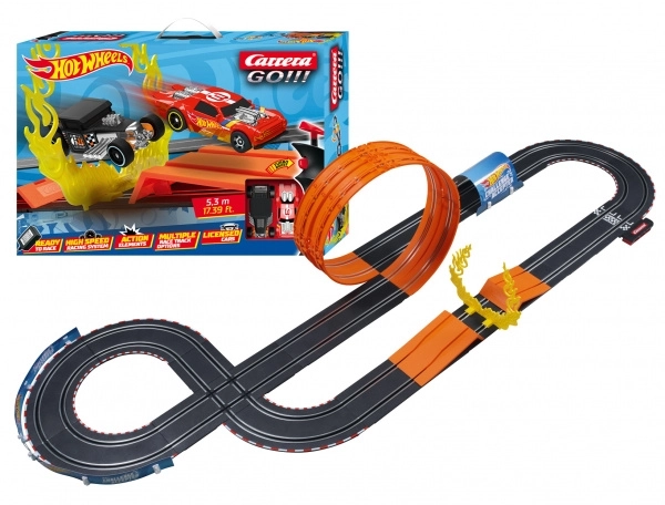 Autodráha Carrera GO Hot Wheels 5,3 m