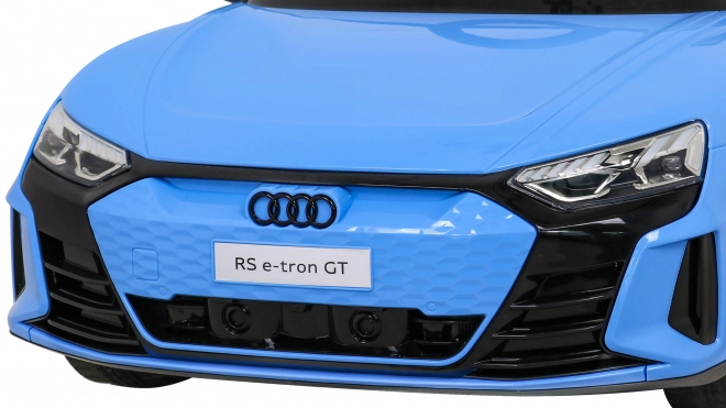 Audi RS E-Tron GT dětské elektrické auto s ovladačem a pohonem 4x4 – Modrá