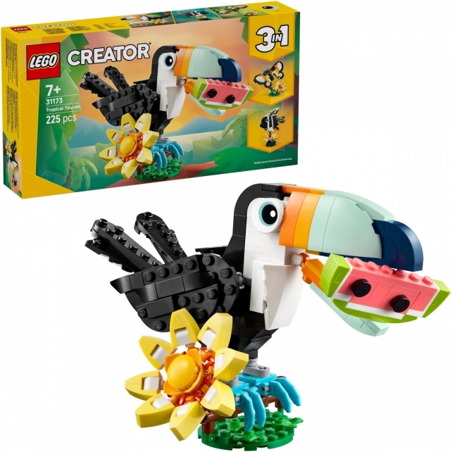 Lego Creator 3v1: tropický tukan