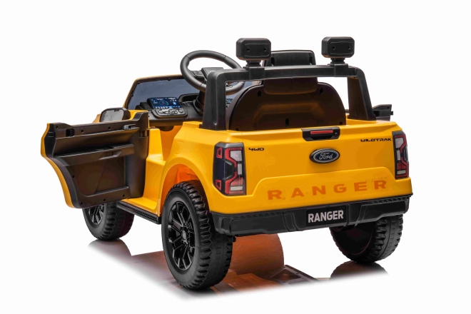 Dětské elektrické auto Ford Ranger Lift Žluté