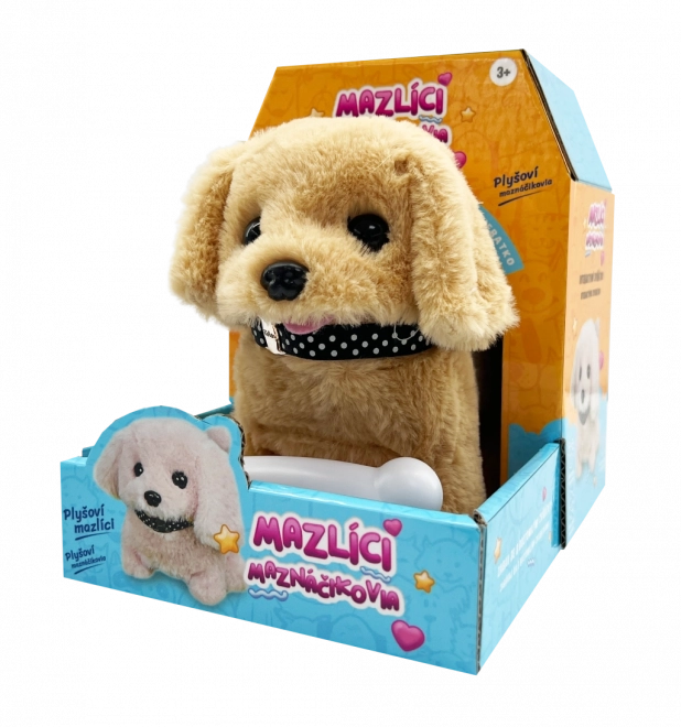 Mazlíci - pejsek Alík béžový
