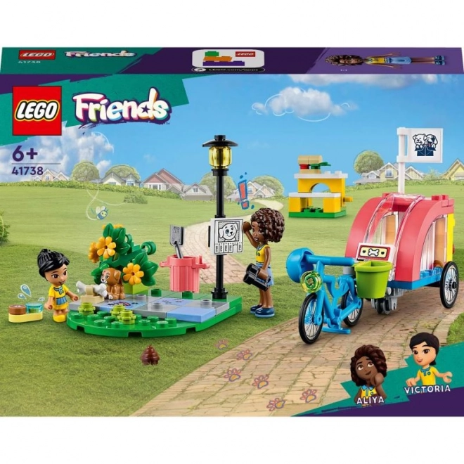 Lego Friends záchranný kolo pro pejsky