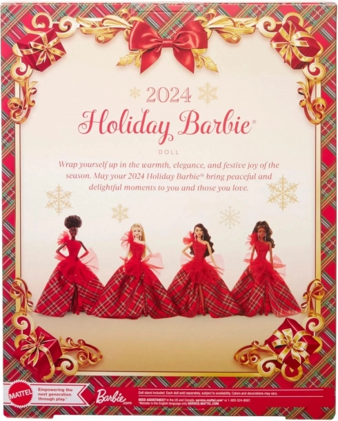 Barbie Holiday brunetka