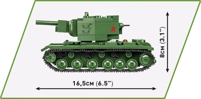 Historická sbírka WW2 těžký tank KV-2