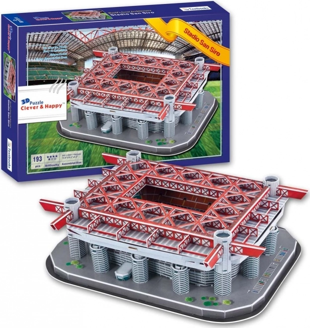 CLEVER&HAPPY 3D puzzle Stadion San Siro - AC Milán 193 dílků
