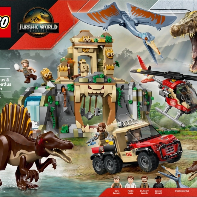 Jurassic World: Vzdušná mise s Kecalkoatlem a Spinozaurem