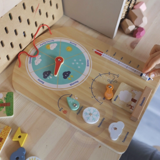 Edukační krabice Montessori Tooky Toy 6v1 od 3 let
