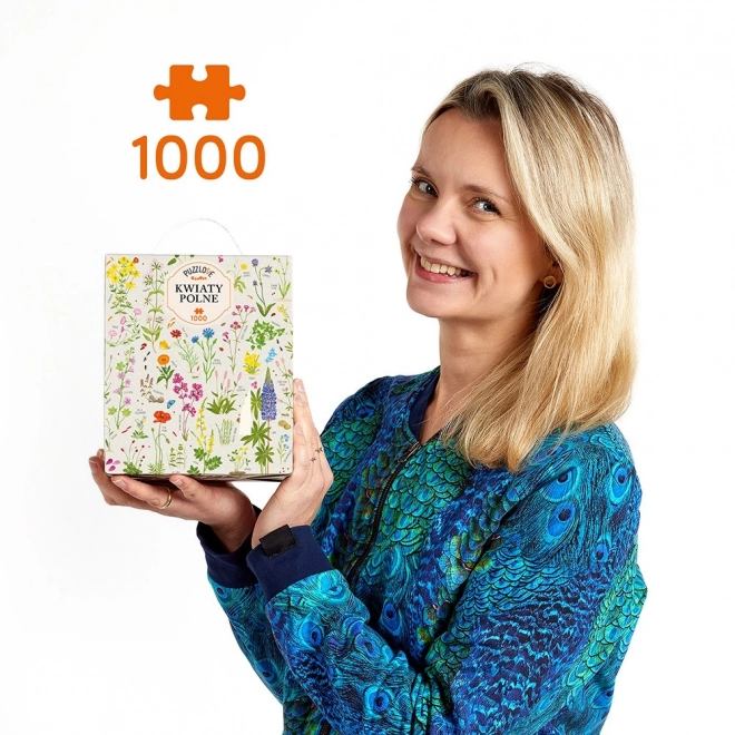 Puzzle 1000 prvků Puzzlove Polní květiny