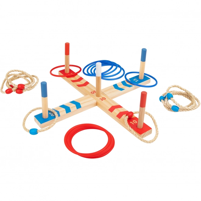 Dřevěná hra Ring Cross od Tooky Toy