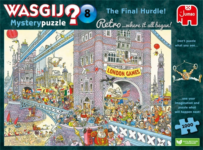 JUMBO puzzle WASGIJ Mystery 8: Poslední překážka 1000 dílků