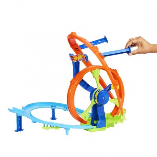 Dráha řetězový náraz Hot Wheels