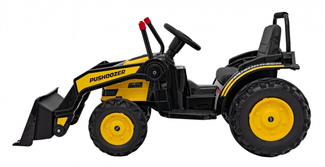 Dětský elektrický traktor s pohyblivou lžící a dálkovým ovládáním